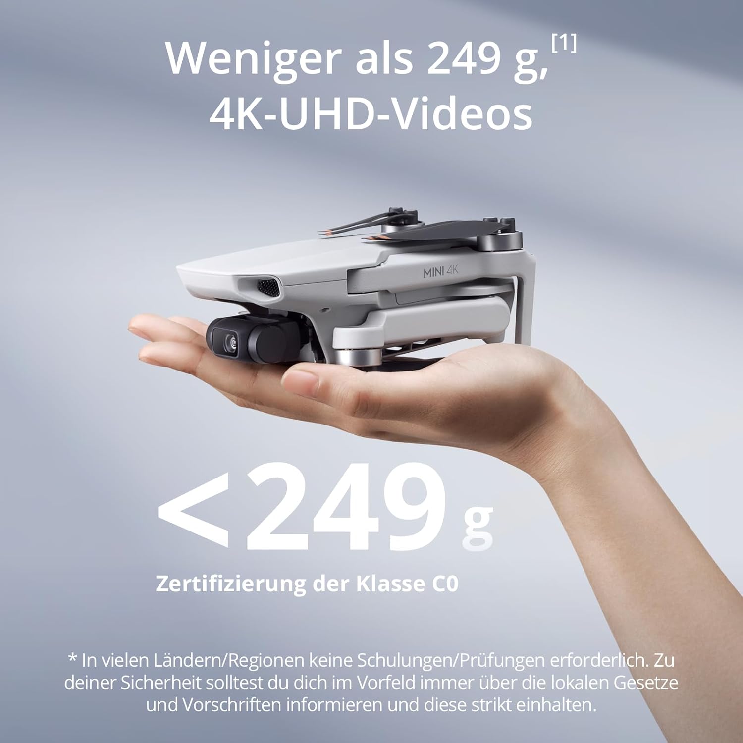 DJI Mini 4K Drohne mit 4K UHD Kamera thumbnail 2