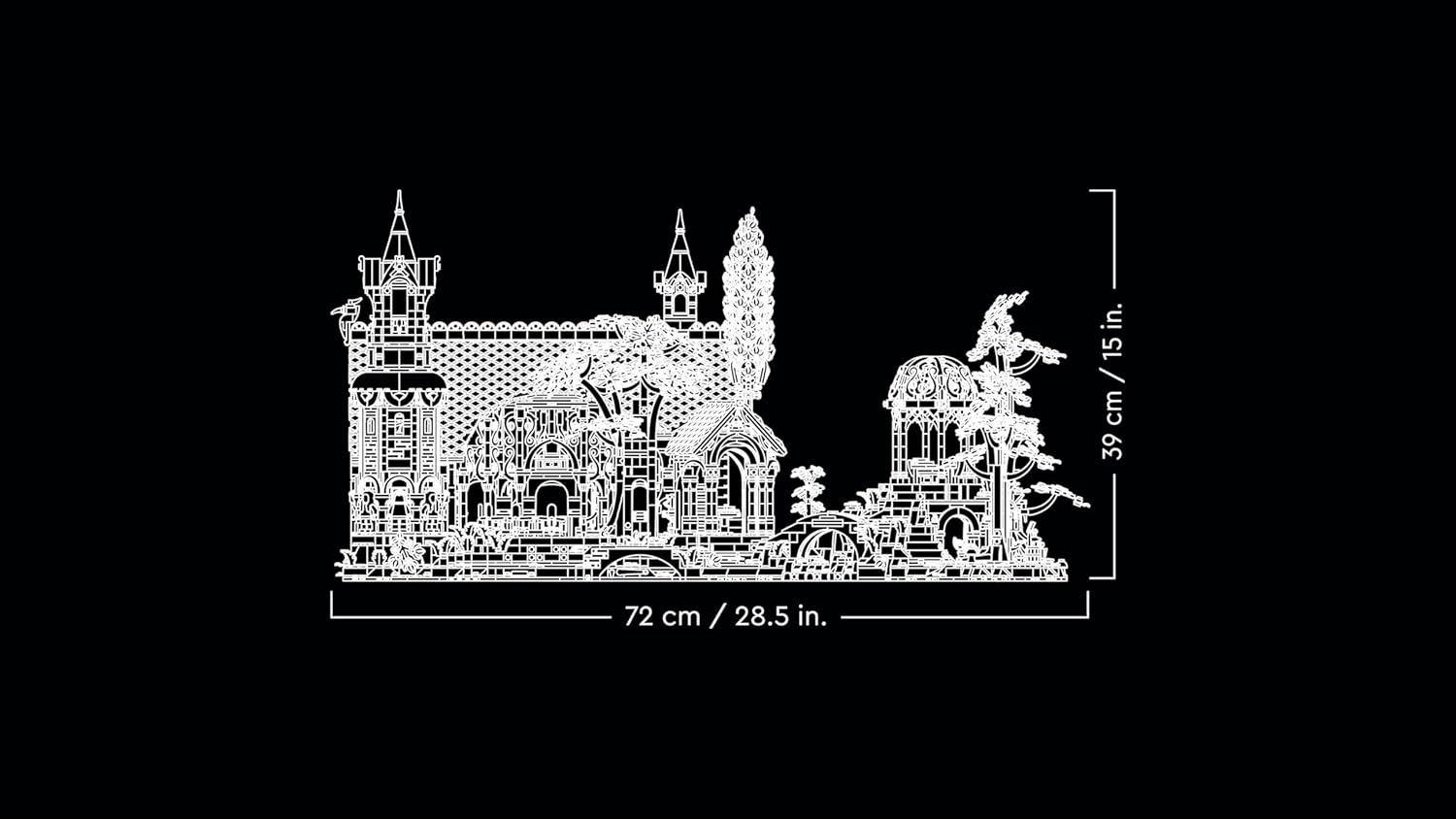 LEGO Herr der Ringe – Rivendell (10316), großes Sammlerset mit 15 Minifiguren. thumbnail 9